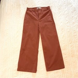 Old Navy High-Waisted, Cropped, Wide-Leg Pant, Sedona, Size 4